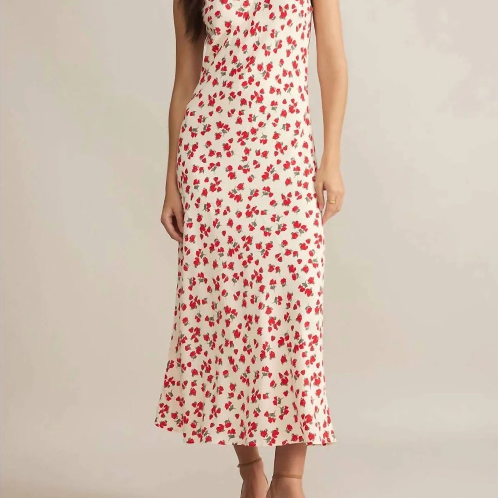 Ditsy Floral Midi Dress